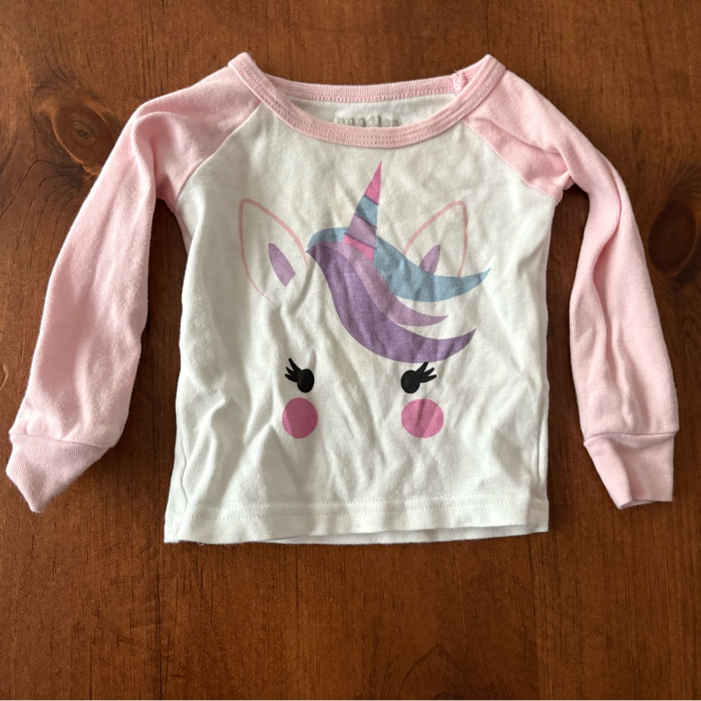 🩷6 for $20 Adorable Unicorn Long Sleeve Tee for Kids